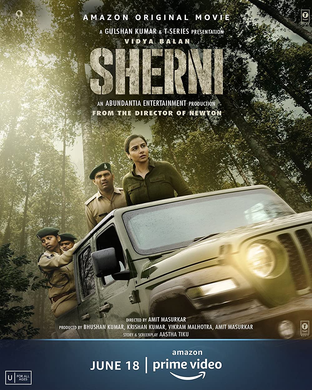Sherni 2021 Hindi Movie 720p AMZN HDRip ESub 1.13GB Download