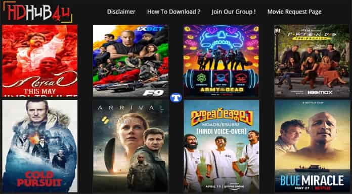 HDHub4u 2021 – Download HD Bollywood, Hollywood Movies