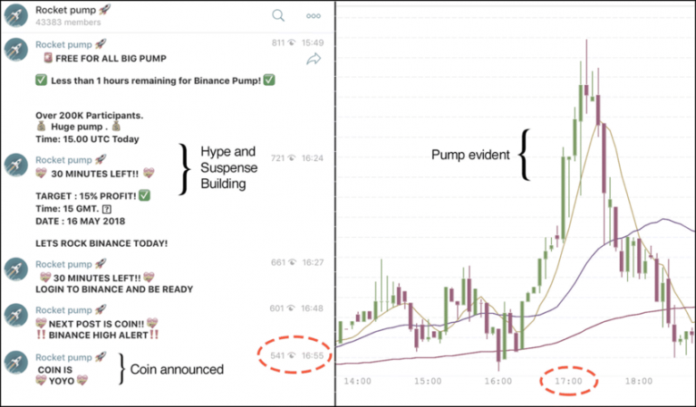 Crypto pump and dump groups: where to find?