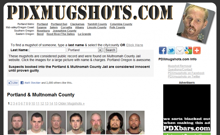 PDXmugshots