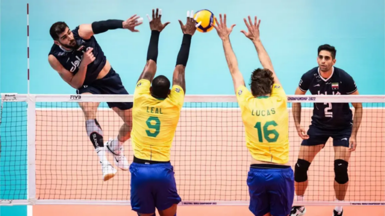 How did Brazil establish its domination in international volleyball?