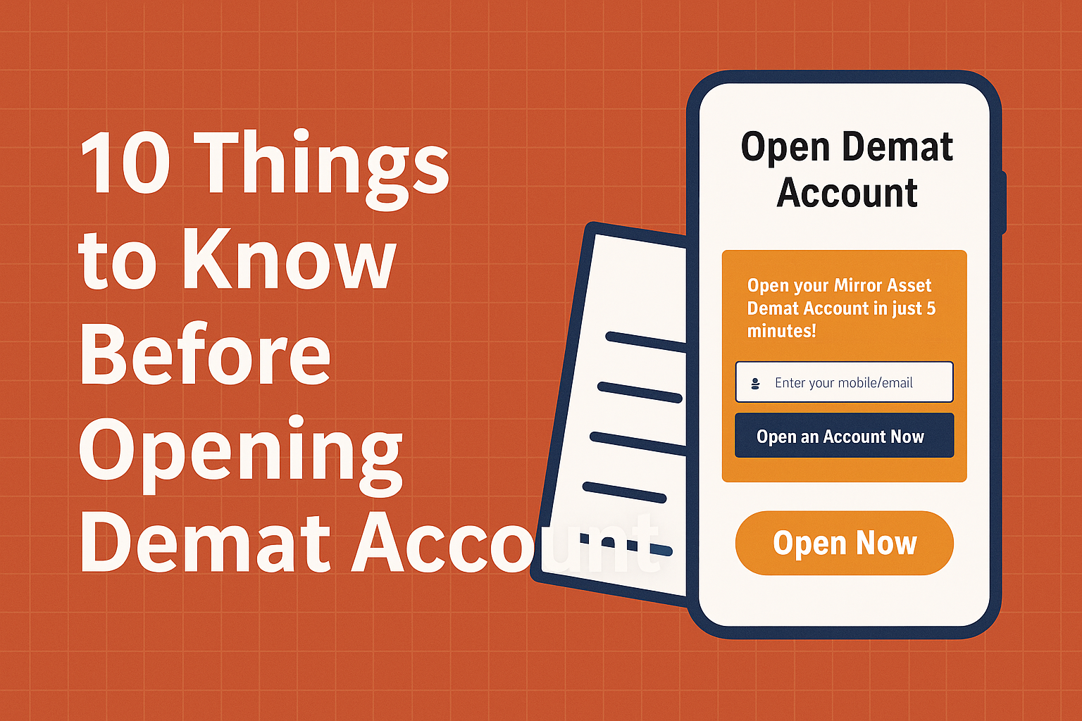 10 Things to Know Before Opening Demat Account