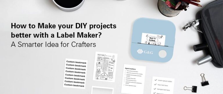 How to Make your DIY projects better with a Label Maker?