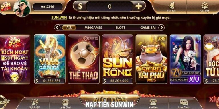 Hướng Dẫn Bạn Cách Nạp Tiền Sunwin An Toàn Chỉ Với Vài Click
