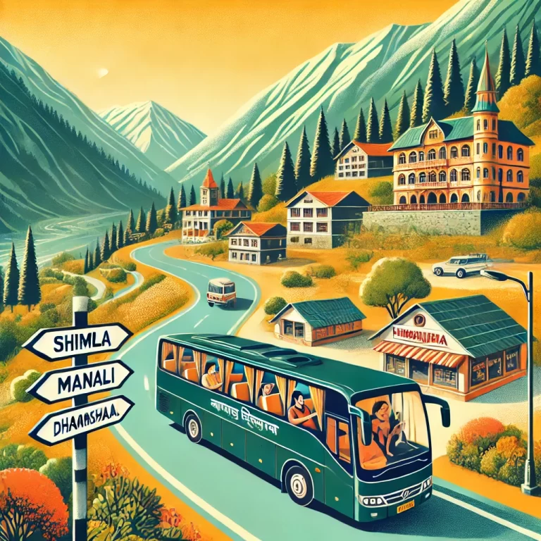 Save Time with Bus Reservation Online: Delhi to Shimla Bus Travel Tips