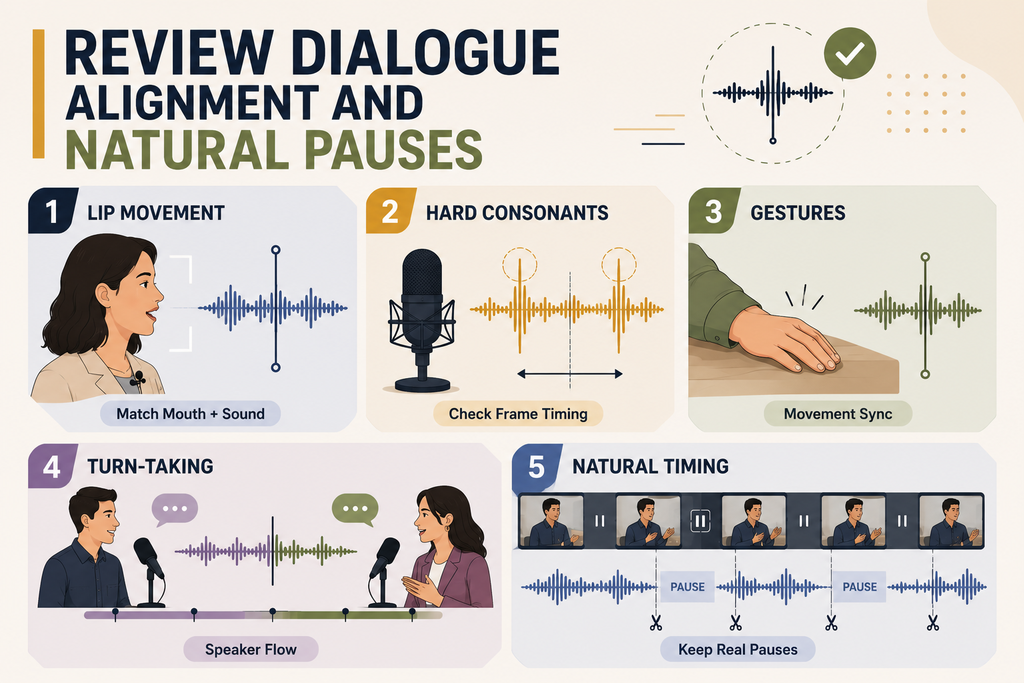 review pause dialogue alignment